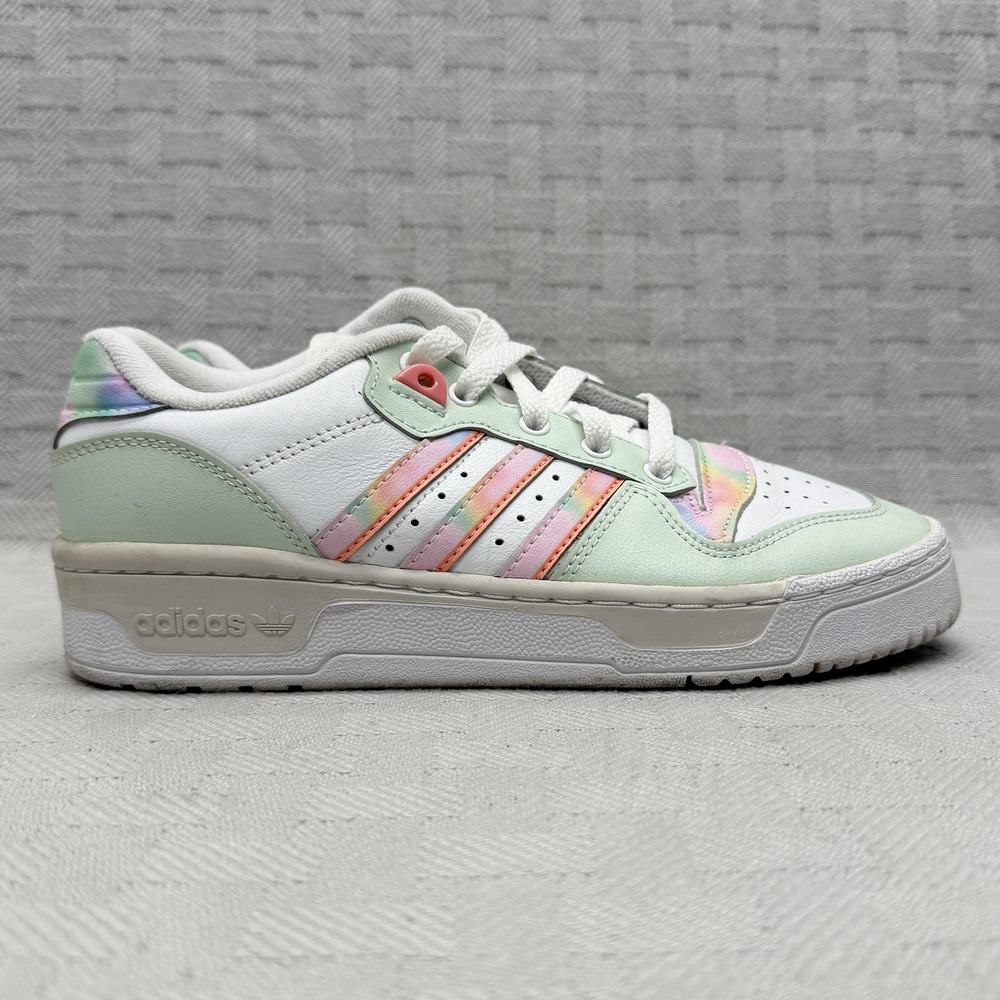 Adidas Rivalry Low Tie-Dye Womens Size 6.5 White FY1270